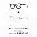 KIT 2 óculos Chorme Hearts (IM)