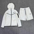 Nike Tech Fleece White "Com short" (IM)