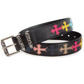 Cinto Cross Metal Rainbow Chorme Hearts (IM)