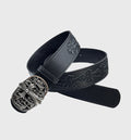 Cinto Chorme Hearts Black Leather (IM)