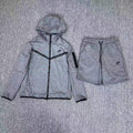 Nike Tech Fleece Grey Graphite "Com short" (IM)