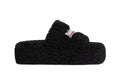 Slide Balenciaga Fluffy Black (IM)