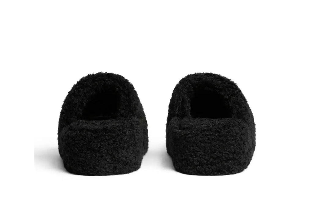 Slide Balenciaga Fluffy Black (IM)