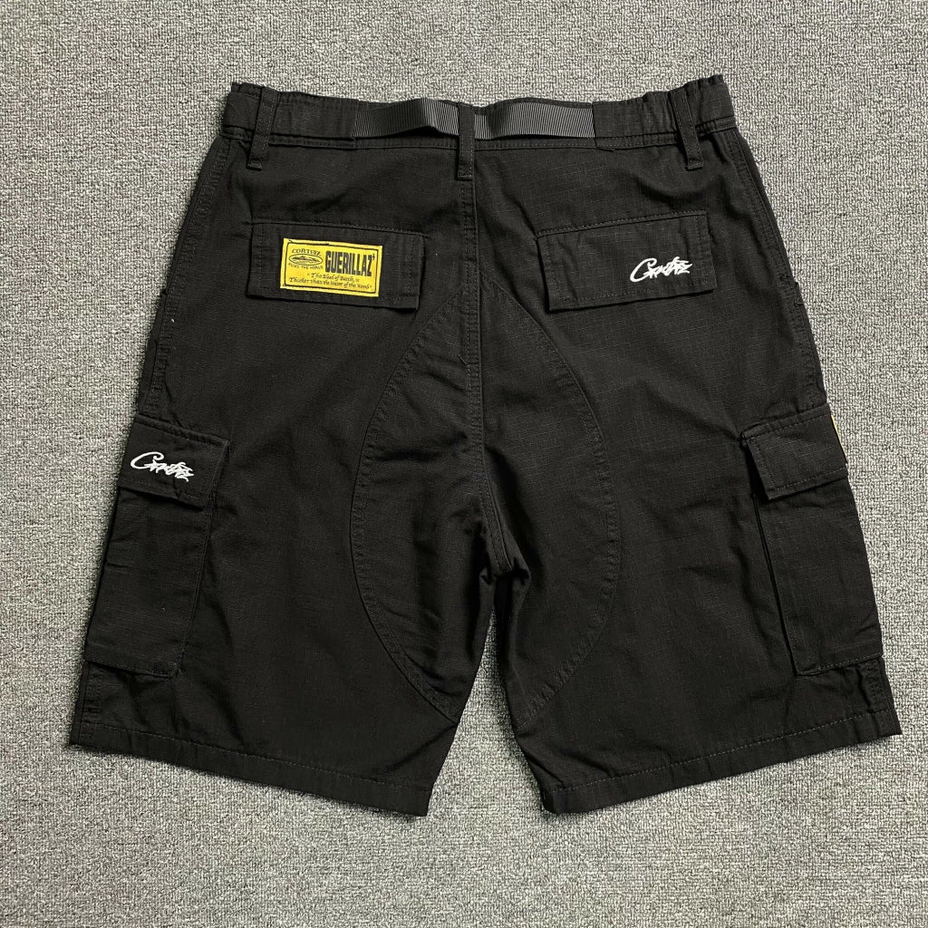 Short black corteiz cargo