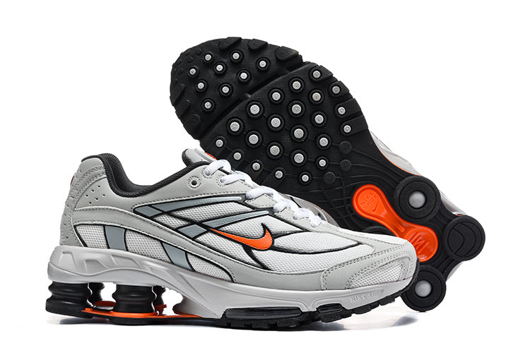 Nike Shox R2 "Photon Dust Total Orange Light Smoke Grey" (IM)